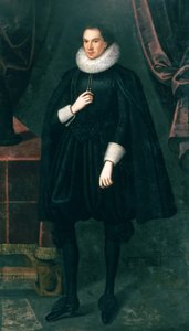 Sir Thomas Wentworth by Robert the Elder studio of Peake